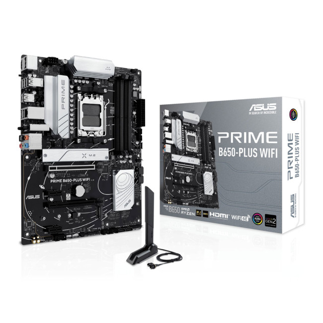 ASUS PRIME B650-PLUS WIFI ATX AMD Socket AM5 Motherboard