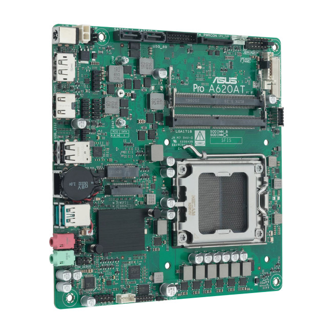 ASUS Pro A620AT-CSM AMD A620A Socket AM5 Mini-ITX Motherboard