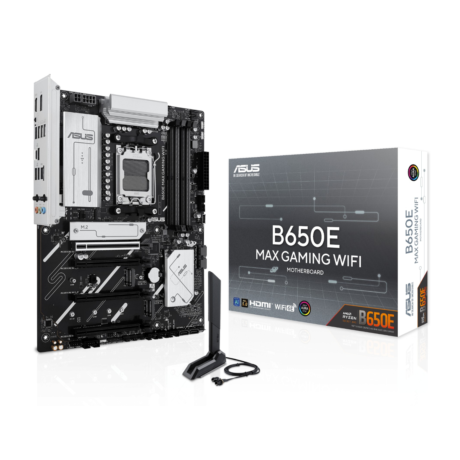 ASUS B650E MAX GAMING WIFI AMD B650 DDR5 ATX Socket AM5 Motherboard