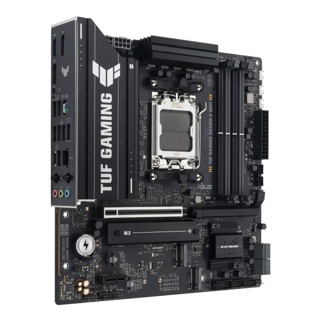 ASUS TUF GAMING B850M-E WIFI AMD B850 Socket AM5 Micro-ATX Motherboard