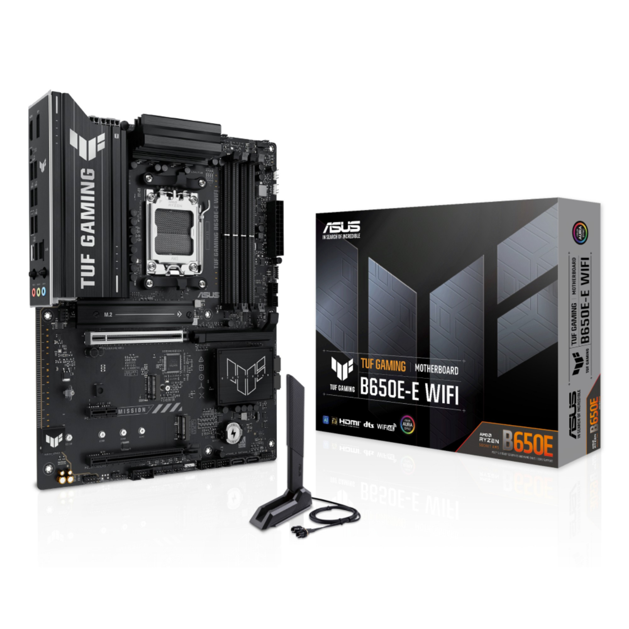 ASUS TUF B650E-E GAMING WIFI AMD B650 ATX Socket AM5 Motherboard