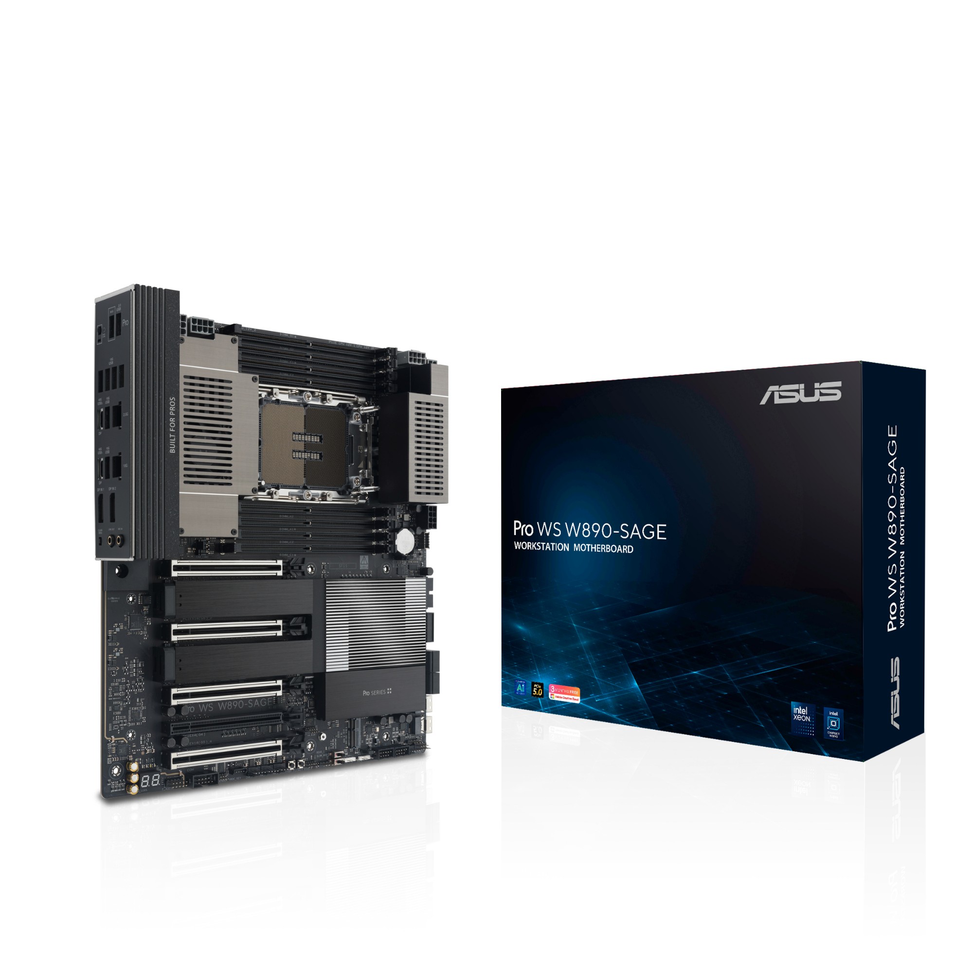 ASUS PRO WS W890-SAGE Intel W890 CEB LGA 4710-2 Motherboard