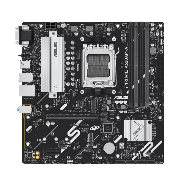 ASUS PRIME A620AM-A-CSM AMD A620A micro ATX AM5 Motherboard
