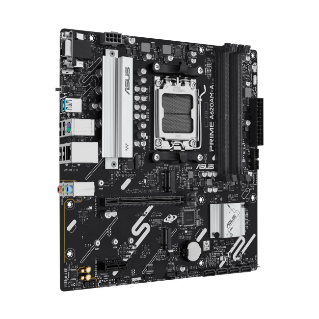 ASUS PRIME A620AM-A-CSM AMD A620A micro ATX AM5 Motherboard