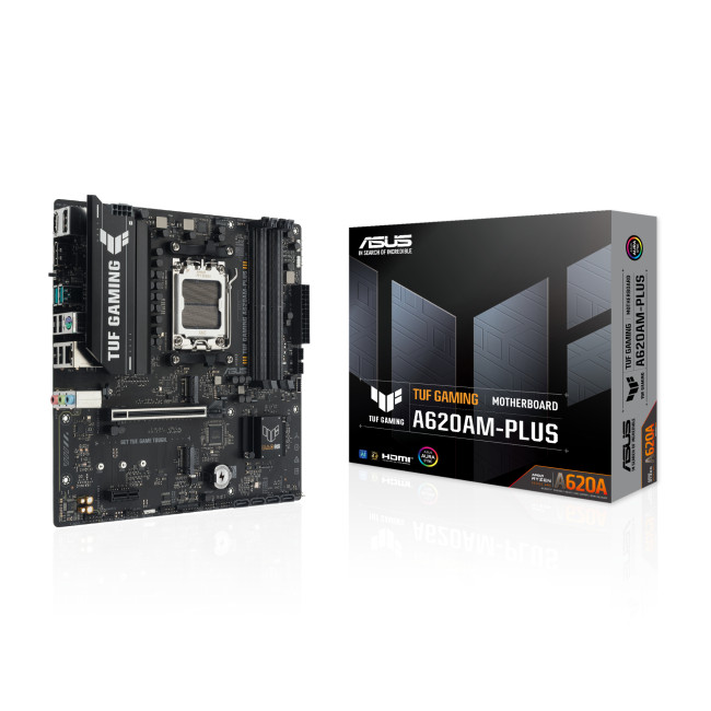 ASUS TUF Gaming A620AM-PLUS AMD A620A micro ATX AM5 Motherboard