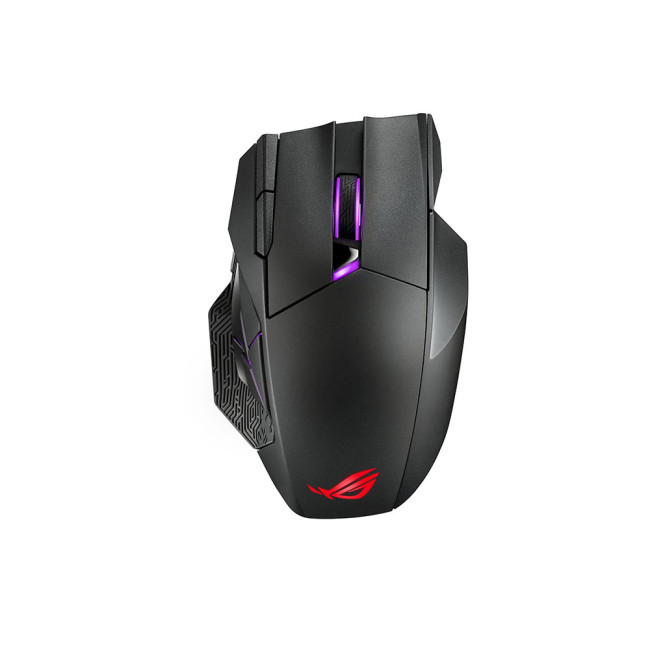 Refurbished ASUS ROG Spatha X Wired/Wireless 19000 DPI 12 Programmable Buttons RGB LED Gaming Mouse