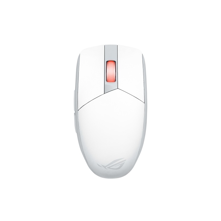 ASUS ROG Strix Impact III 36000 DPI Wireless Gaming Mouse - Moonlight White
