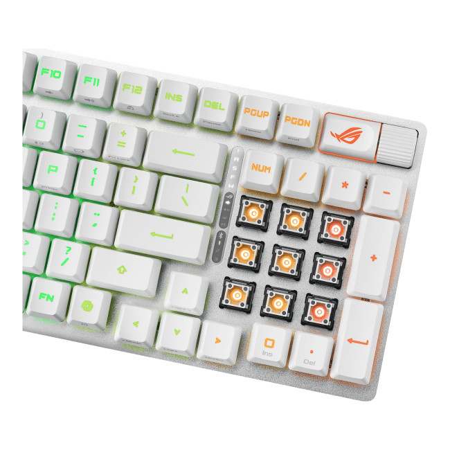 ASUS ROG Strix Scope II 96 RX Wireless Mechanical RGB Gaming Keyboard - White