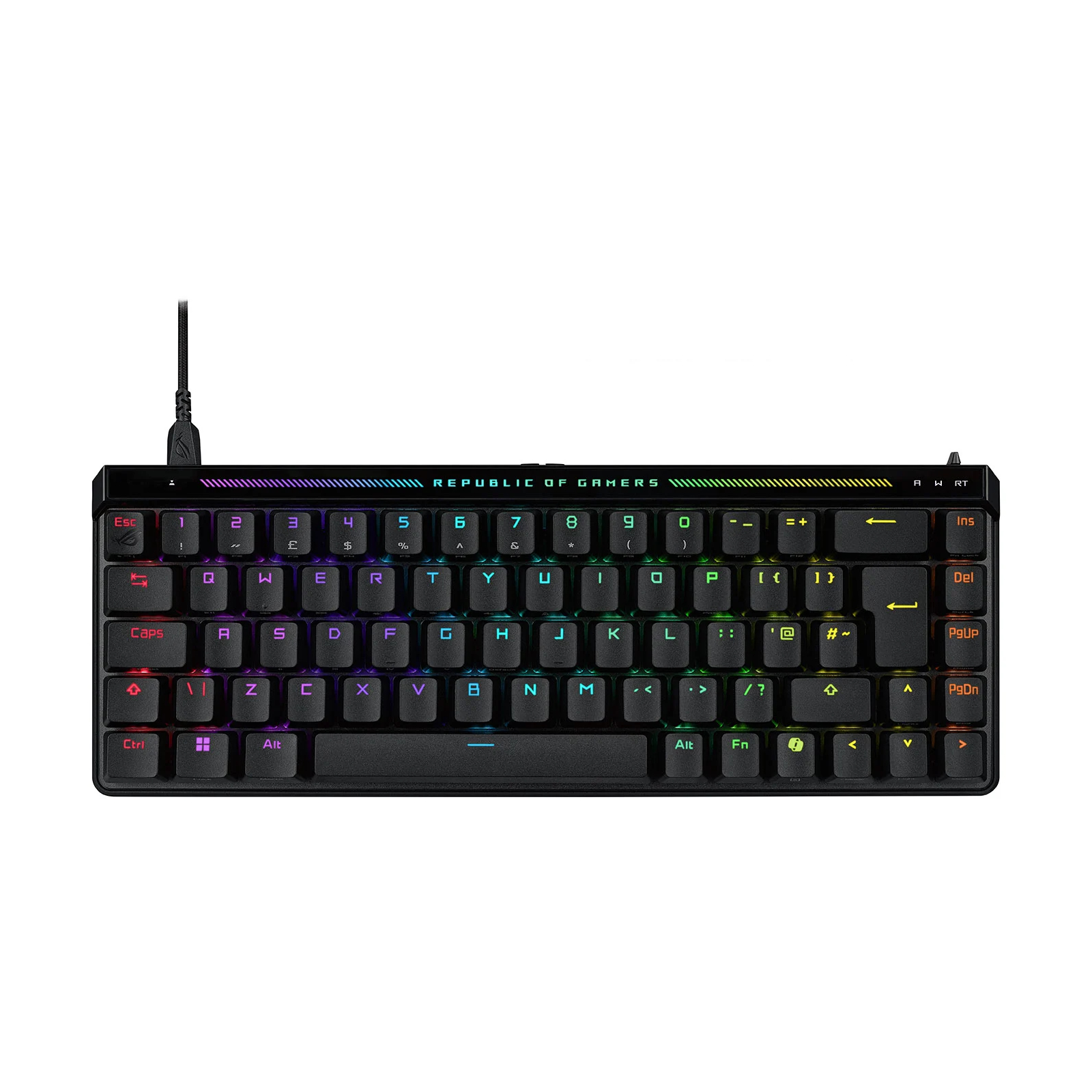 ASUS ROG Falchion Ace HFX Wired 65% RGB Gaming Keyboard - Black