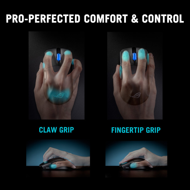 ASUS ROG Harpe II Ace Wireless Gaming Mouse - White