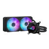 ASUS ROG Strix LC III 240mm ARGB Intel/AMD AIO Liquid CPU Cooler - Black