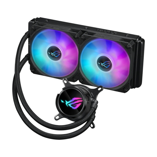 ASUS ROG Strix LC III 240mm ARGB Intel/AMD AIO Liquid CPU Cooler - Black