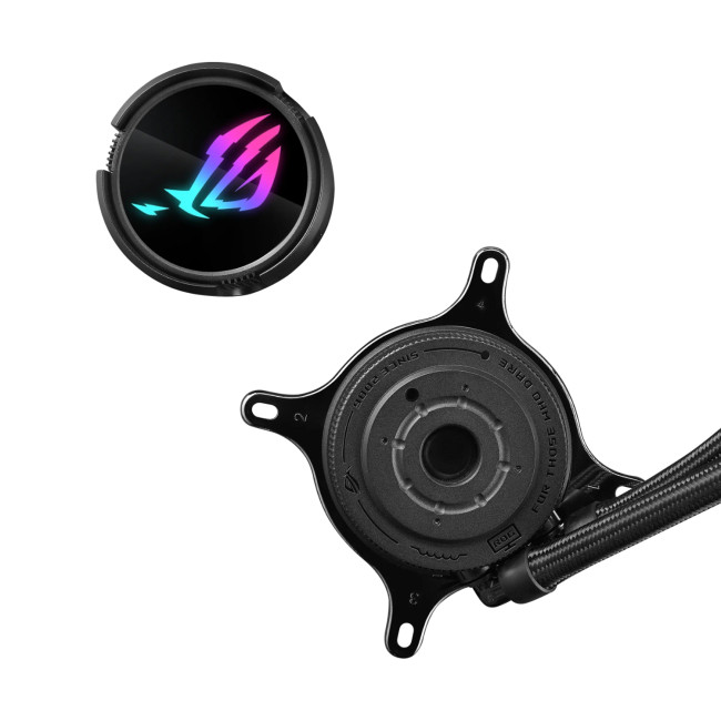 ASUS ROG Strix LC III 360mm ARGB Intel/AMD AIO Liquid CPU Cooler - Black