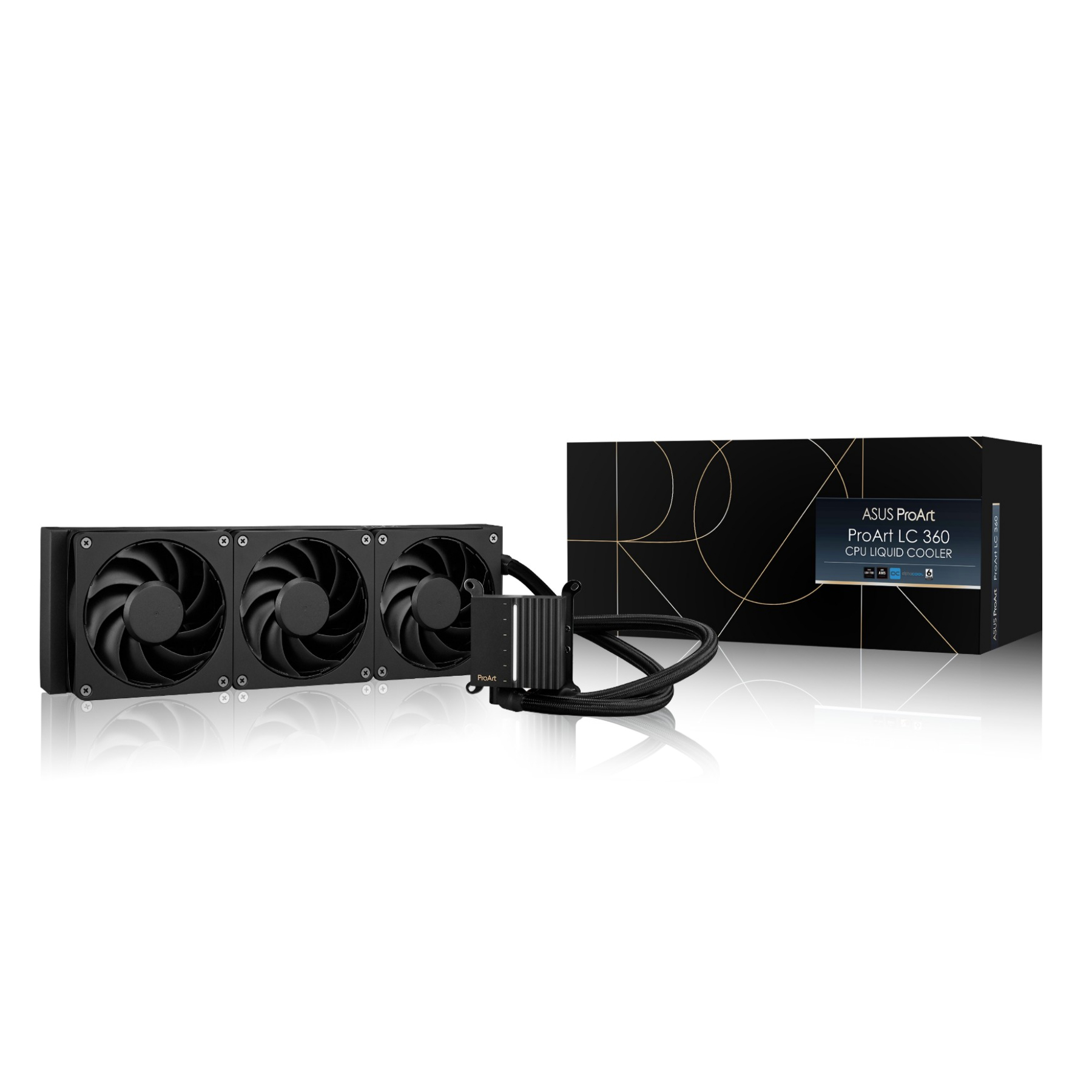 ASUS ProArt LC 360mm Intel/AMD AIO CPU Liquid Cooler - Black