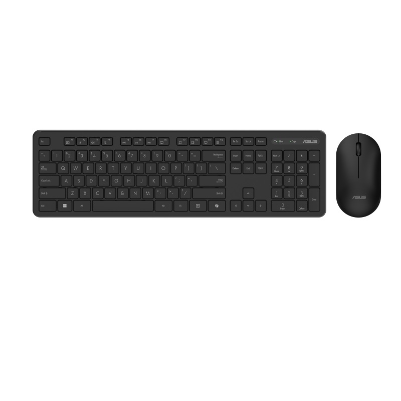 ASUS CW100 Full-size Wireless Gaming Keyboard and Mouse Set - Black