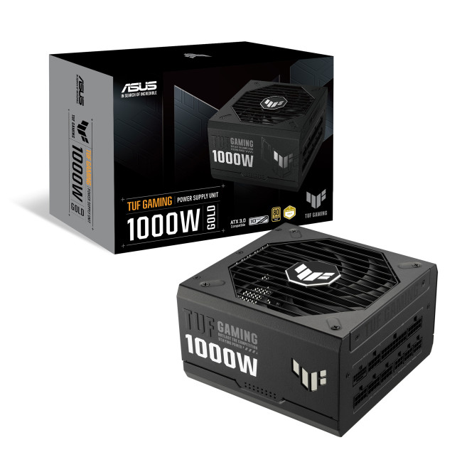ASUS TUF Gaming 1000W Modular Power Supply 80 Plus Gold Unit 20+4 pin ATX - 90YE00S1-B0NA00