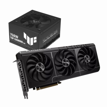 ASUS PRIME-RX9070XT-O16G 16GB OC Graphics Card + TUF-GAMING-750B-EVO Power Supply Bundle Pack