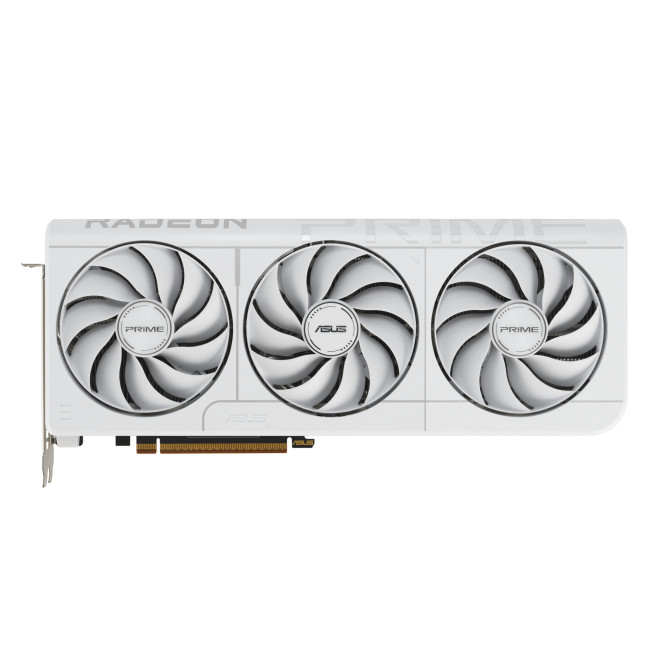 Asus Radeon RX 9070 XT Prime 16GB OC Graphics Card - White