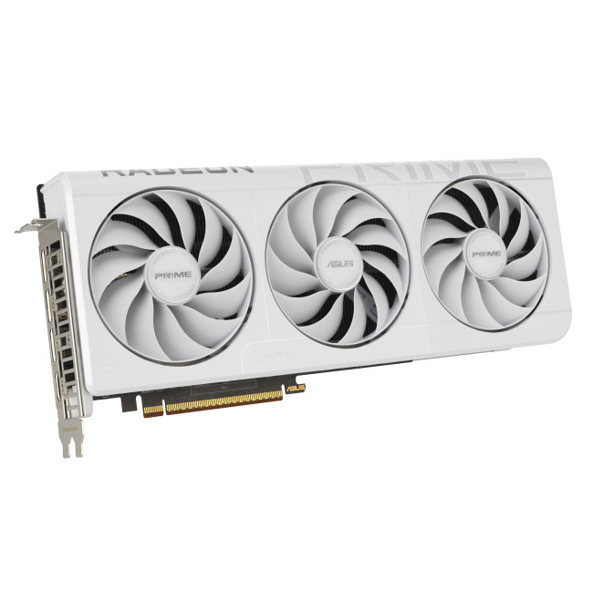Asus Radeon RX 9070 XT Prime 16GB OC Graphics Card - White