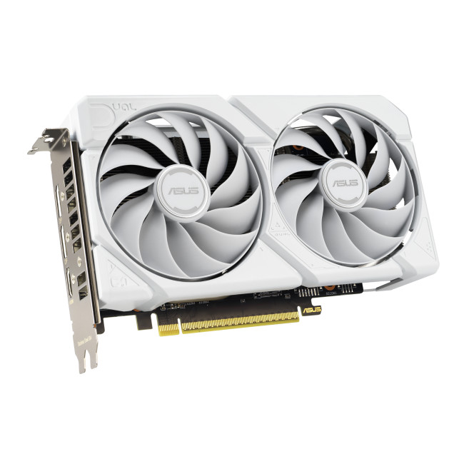 ASUS Radeon RX 9060 XT Dual 16GB Graphics Card - White
