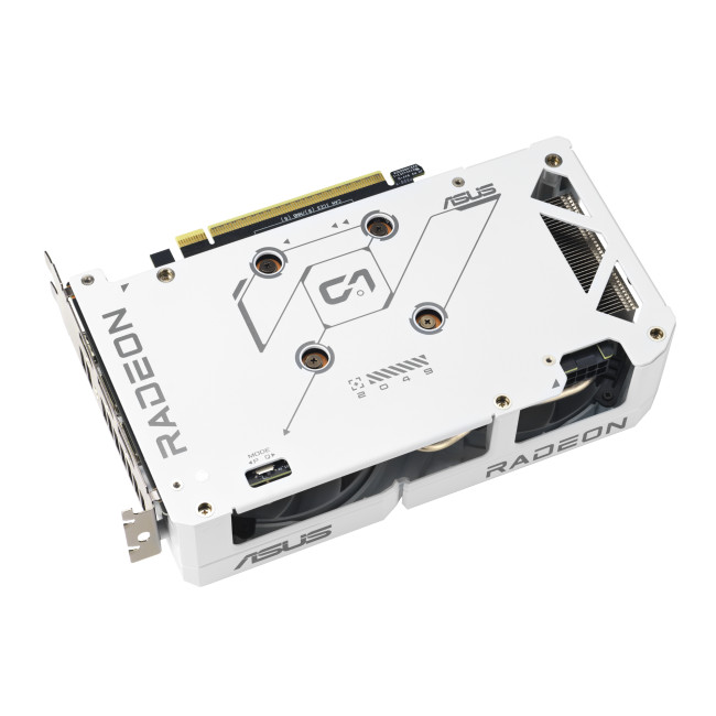 ASUS Radeon RX 9060 XT Dual 16GB Graphics Card - White