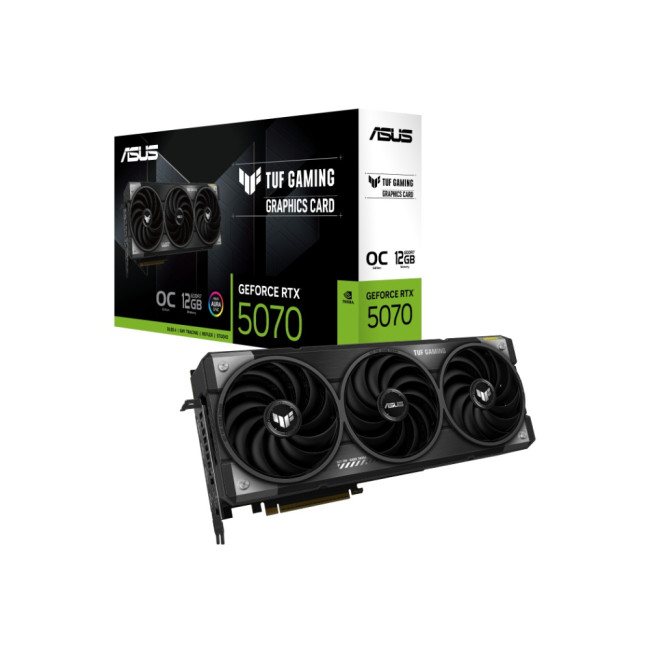 ASUS GeForce RTX 5070 TUF Gaming 12GB OC Graphics Card