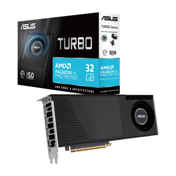 ASUS Radeon AI PRO R9700 Turbo 32GB Graphics Card