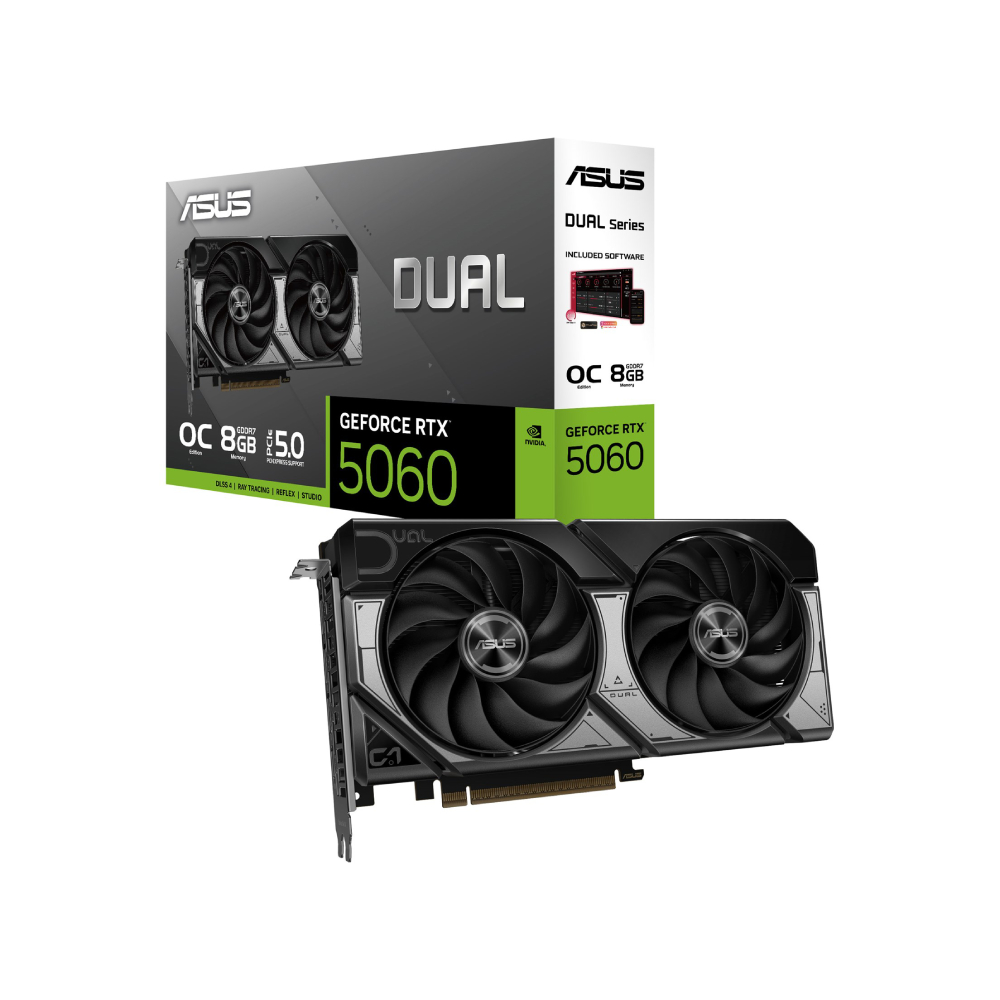 Refurbished ASUS GeForce RTX 5060 Dual 8GB OC Graphics Card