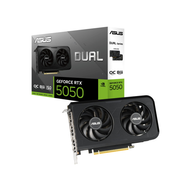 ASUS GeForce RTX 5050 Dual 8GB OC Graphics Card