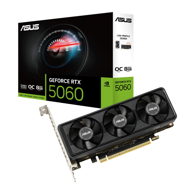 ASUS GeForce RTX 5060 LP BRK OC Edition 8GB GDDR7 Graphics Card
