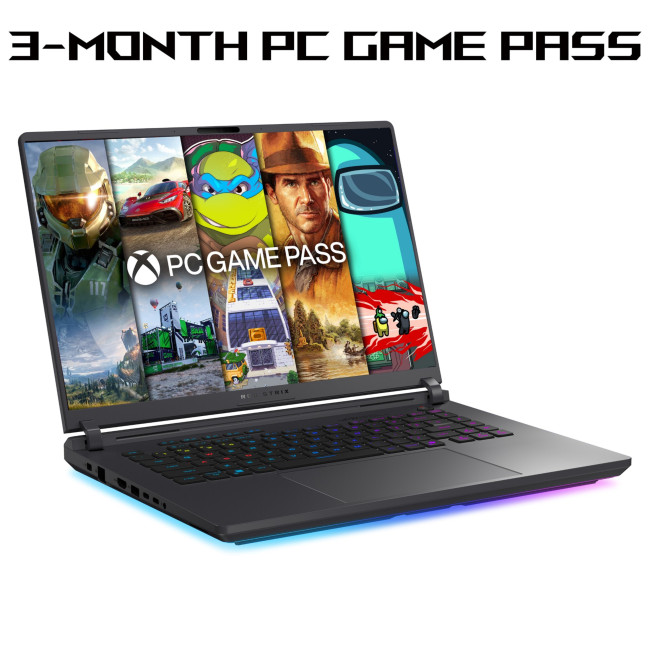 ASUS ROG Strix G16 G615LW-S5006W Intel Core Ultra 9 275HX 32GB RAM 2TB SSD RTX 5080 16" WQXGA IPS 240Hz Windows 11 Home Gaming Laptop