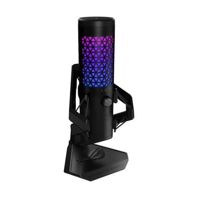 ASUS ROG Carnyx RGB Lighting Table Microphone - Black