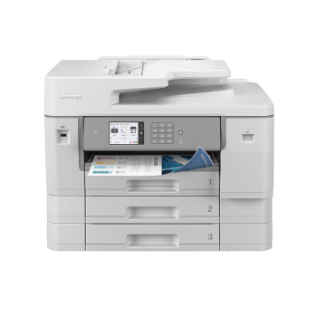 Brother MFC-J6957DW 1200 x 4800 dpi A3 Wireless Multifunction Colour Inkjet Printer - White