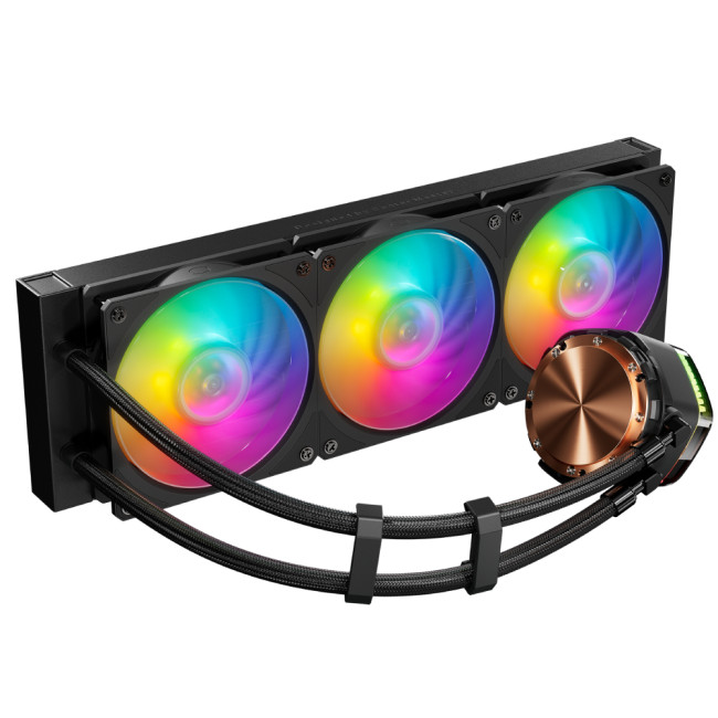 Cooler Master MasterLiquid 360 Ion 2.1" ARGB All In One CPU Liquid Cooler Black