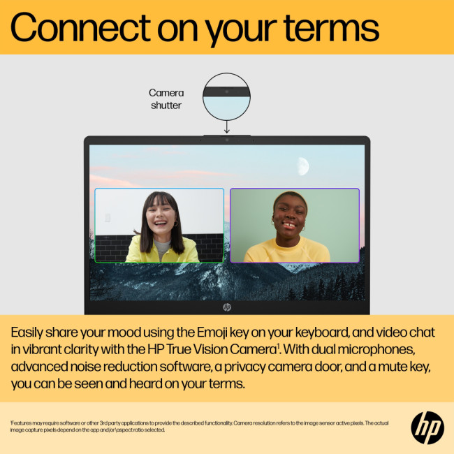 HP 15-fc0038na AMD Ryzen 3 7320U 8GB LPDDR5-SDRAM 256GB SSD 15.6" Full HD Windows 11 Home Laptop