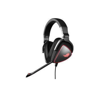 ASUS ROG DELTA Origin Red LED Gaming Headset USB-C/A Ergonomic D-shape Ear Cups - 90YH032O-B2UA00