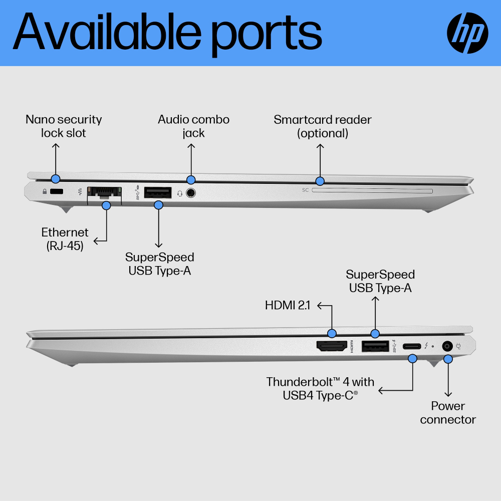 HP EliteBook 630 G10 9Y777ET#ABU i5-1335U 16GB 512GB Laptop