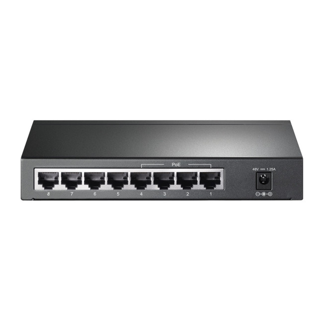 TP-LINK TL-SG1008P 16 Gbit/s Unmanaged 8 x Gigabit Ethernet RJ45 Network Switch