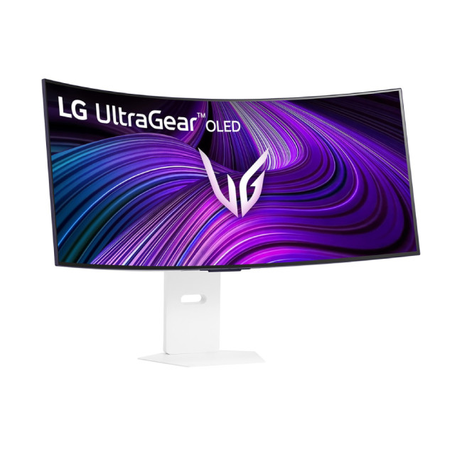 LG UltraGear 39GX90SA-W 39" Curved OLED WQHD 240Hz 0.03ms G-Sync Height Adjustable Gaming Monitor with webOS