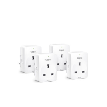 TP-LINK Tapo Smart Plug with Energy Monitoring with Alexa & Google (4-Pack)
