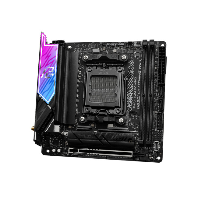 Asrock Phantom Gaming B850I Lightning WiFi  Mini-ITX AMD Socket AM5 Motherboard