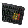 ASUS TUF GAMING K3 Gen II Optical-Mechanical Compact Gaming Keyboard, 97-Key Layout, Dampening Foam, IP57, RGB Lighting