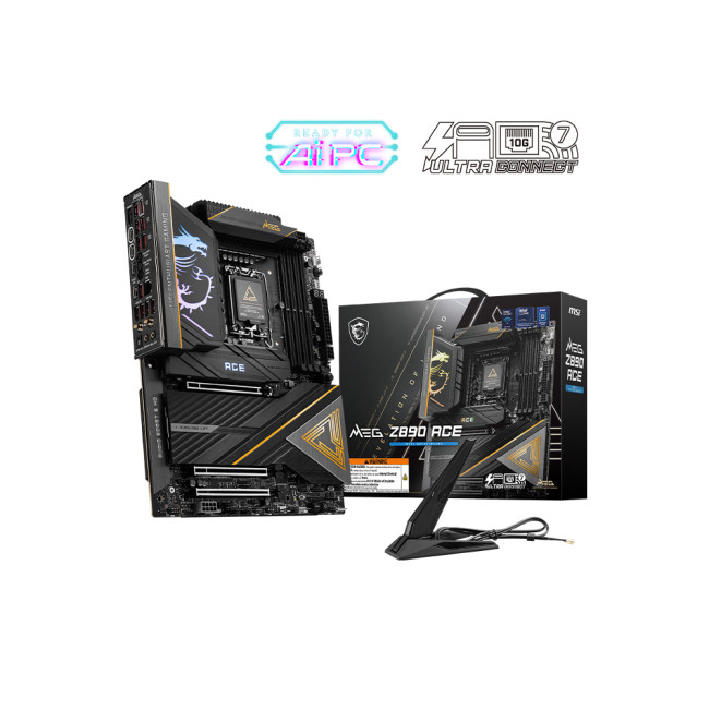 MSI Intel MEG Z890 ACE DDR5 PCIe 5.0 ATX Motherboard