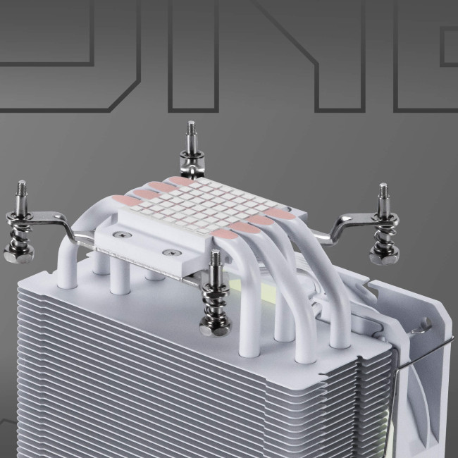 MSI MAG COREFROZR AA13 3-Pin ARGB CPU Cooler - White