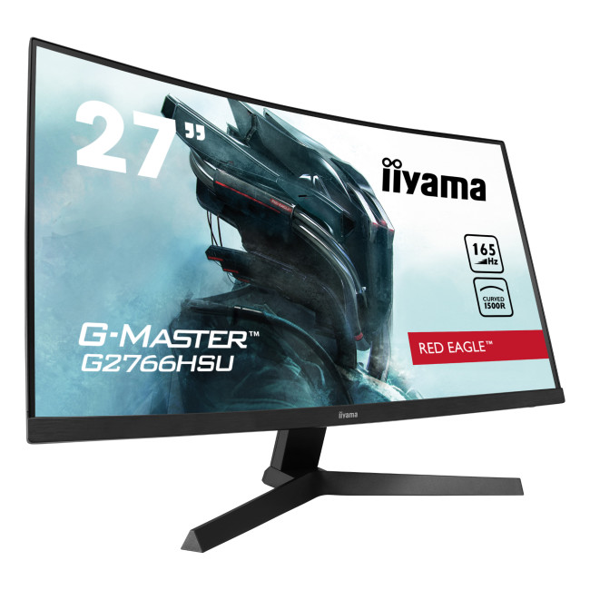 iiyama G-Master G2766HSU 27" Curved Full HD 165Hz 1ms Freesync Premium Gaming Monitor