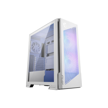 MSI MPG VELOX 300R AIRFLOW PZ Tempered Glass Mid Tower PC Case  - White