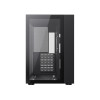 GameMax Infinity ATX RGB Tempered Glass Mid Tower Gaming PC Case - Black