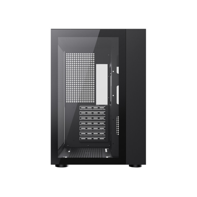 GameMax Infinity ATX RGB Tempered Glass Mid Tower Gaming PC Case - Black