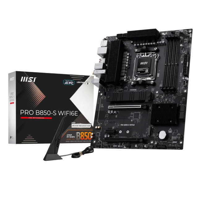 MSI PRO B850-S WIFI6E ATX AMD Socket AM5 Motherboard