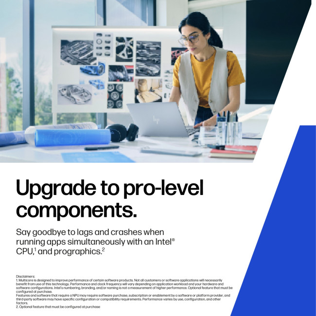 HP ZBook 8 G1i 14" Mobile Workstation Intel Core Ultra 9 285H 32GB RAM 1TB SSD RTX 500 Ada 14" WUXGA Windows 11 Pro AI Business Laptop